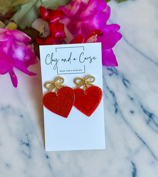 Red hearts