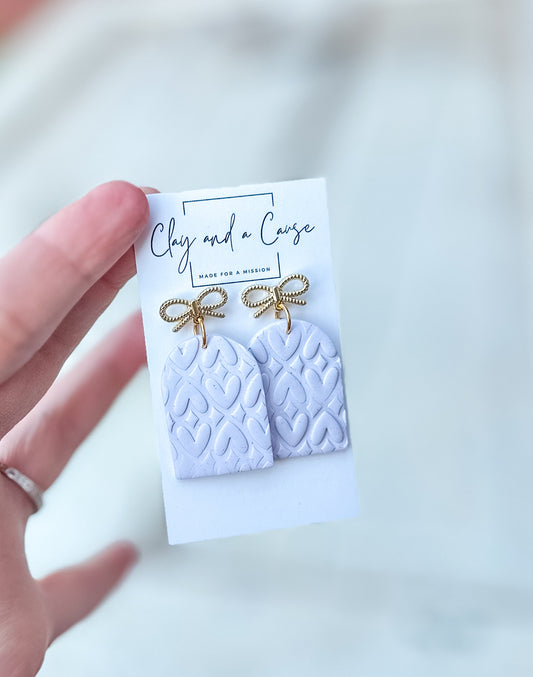 White and Bows