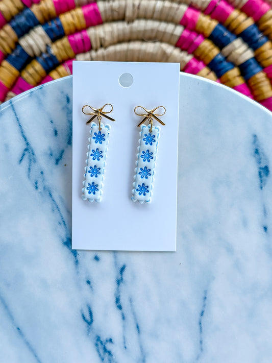 Blue and White