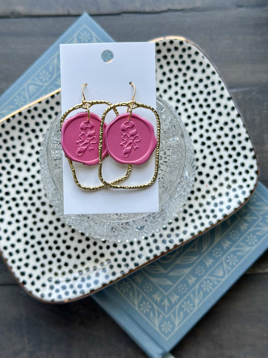 Hot Pink Candy Cane